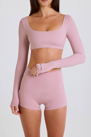 Silky High Waist Shorts