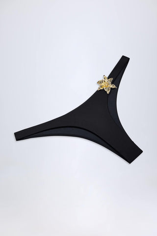 Floral Hardware Cheeky Bikini Bottoms