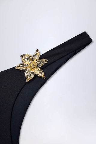 Floral Hardware Cheeky Bikini Bottoms