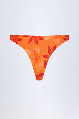 Floral Hardware Cheeky Bikini Bottoms