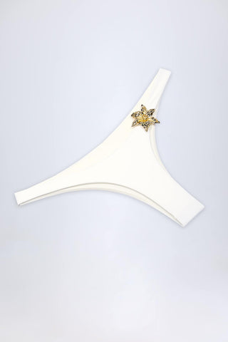 Floral Hardware Cheeky Bikini Bottoms