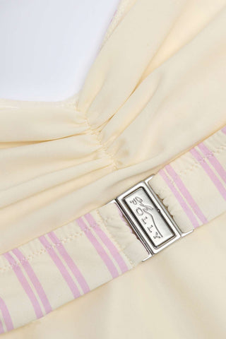 Cut Out Halterneck Swimsuit