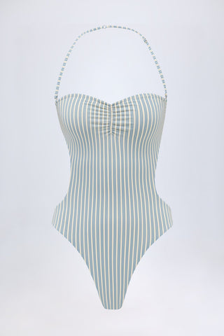 Retro Cut Out Swimsuit