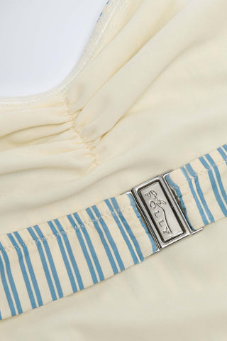 Retro Cut Out Swimsuit