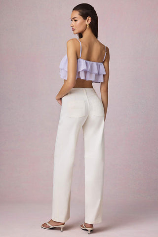 Barrel Leg Denim Jeans