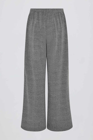 Button Detail Wide Leg Joggers