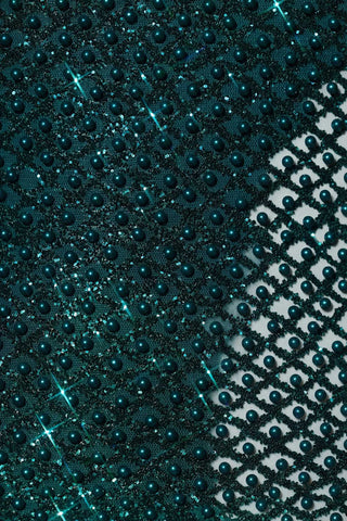 Sparkling Bubble Hem Mini Dress