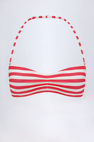 Striped Multiway Bikini Top