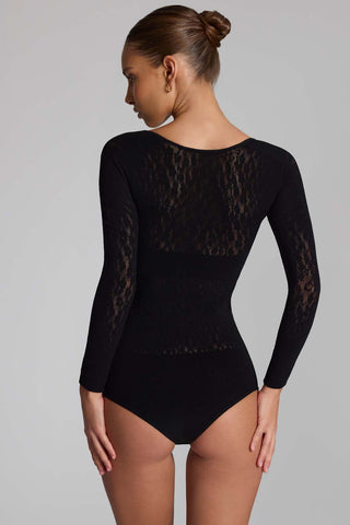 Cap Sleeve Lace Bodysuit