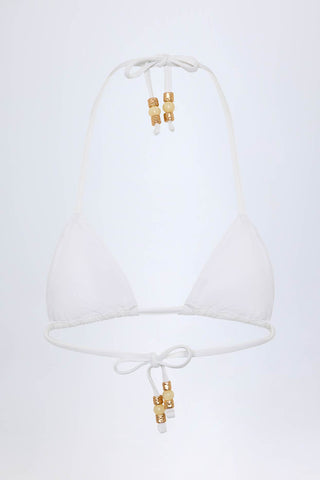 Sparkling Triangle Bikini Top