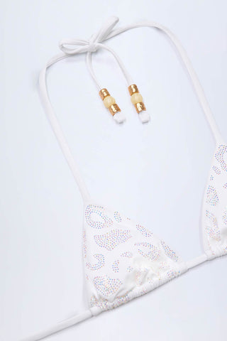 Sparkling Triangle Bikini Top