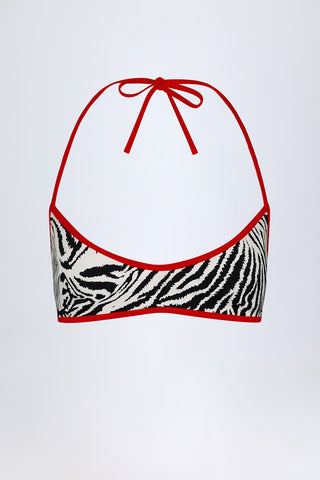 Reversible Halterneck Bikini Top