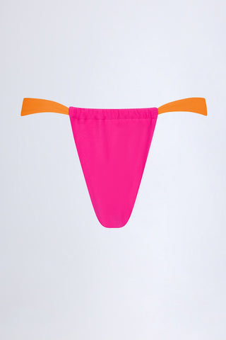 Cheeky Ruched Bikini Bottoms