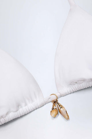 Sparkling Triangle Bikini Top