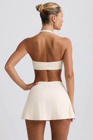 Crossover Waist Mini Skort