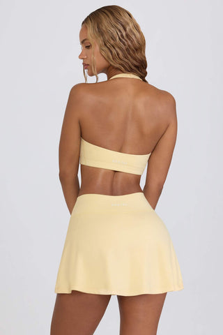 Crossover Waist Mini Skort