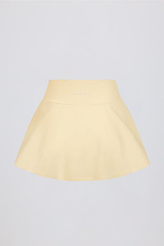 Crossover Waist Mini Skort