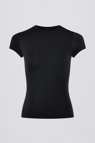 Silky Cut Out Back Tee