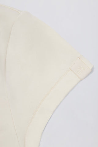 Silky Cut Out Back Tee