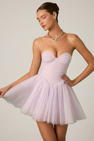 Tulle Corset Mini Dress