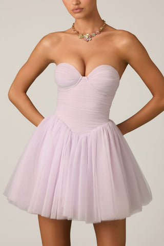 Tulle Corset Mini Dress