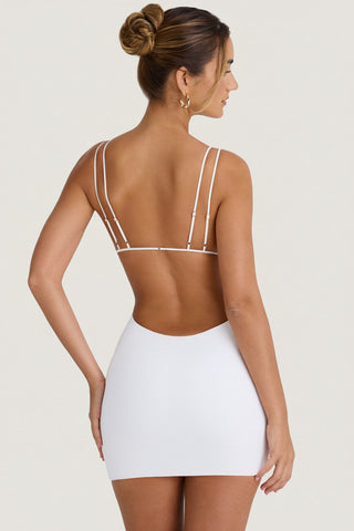 Cut Out Back Mini Dress