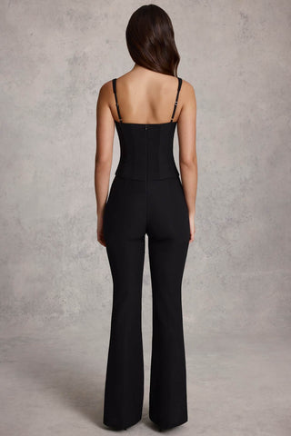Corset Flared Jumpsuit