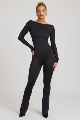 Slinky Jersey Bow Back Jumpsuit