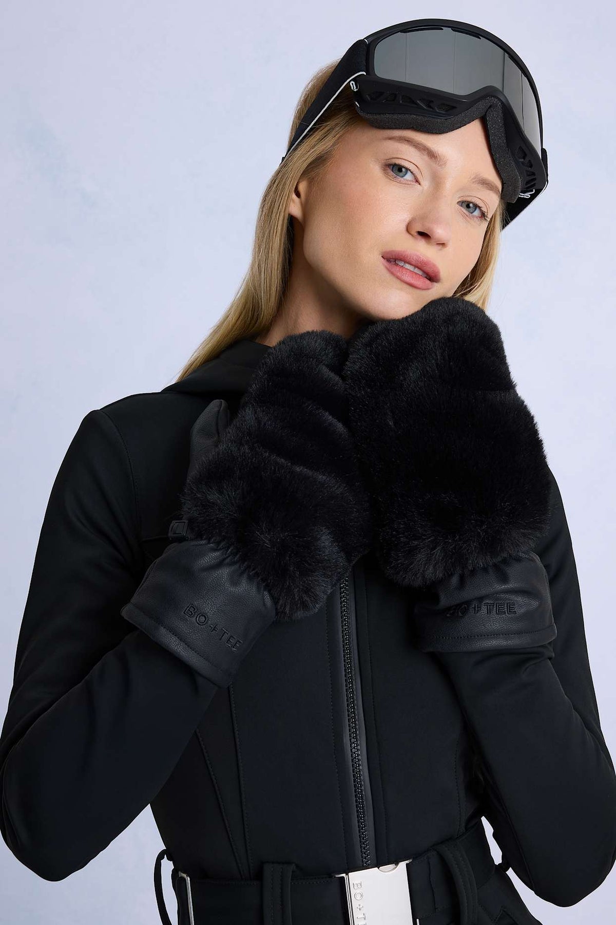 Faux Fur Gloves