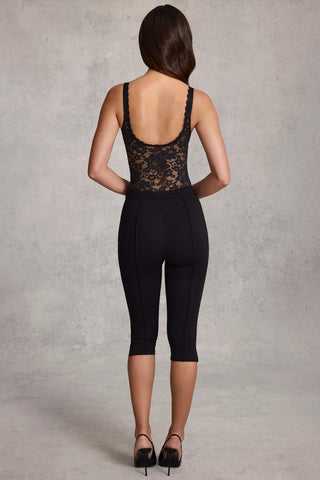 Cropped Ponte Trousers