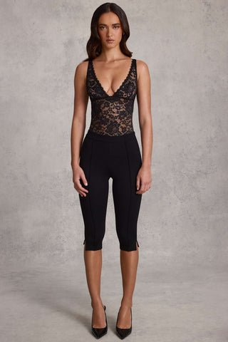 Cropped Ponte Trousers