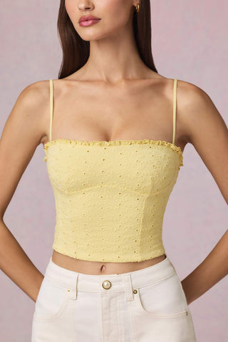 Broderie Anglaise Camisole Top