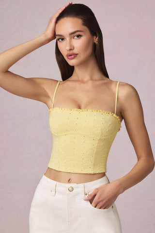 Broderie Anglaise Camisole Top