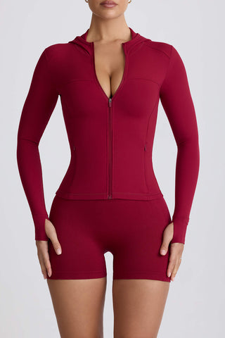 Soft Hooded Active Jacket