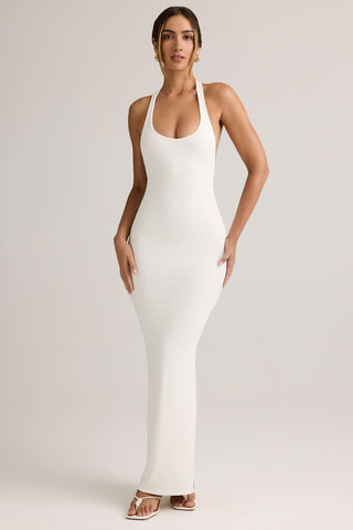 Sleek Racerback Maxi Dress