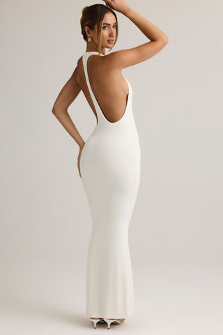 Sleek Racerback Maxi Dress
