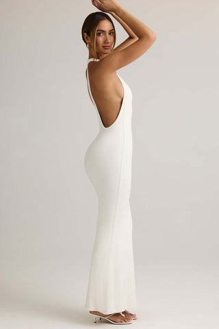 Sleek Racerback Maxi Dress