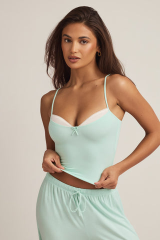 Bow Detail Layered Camisole