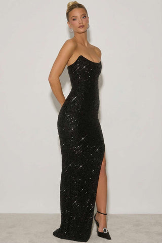 Embellished Corset Gown