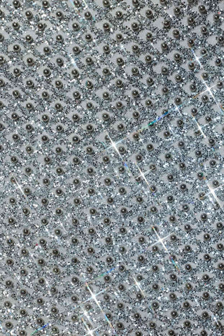 Glitter Embellished Low Rise Mini Skirt