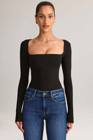Square Neck Modal Top