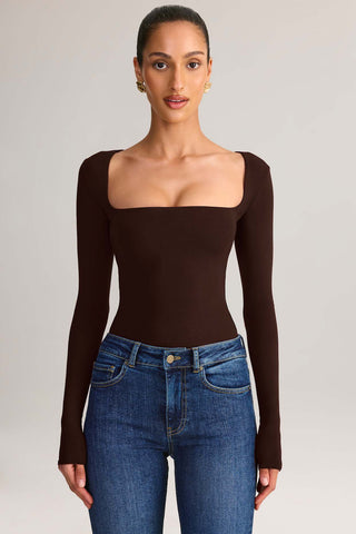Square Neck Modal Top