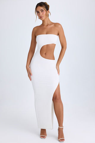 Cut Out Bandeau Maxi Dress