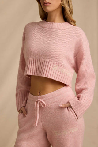 Cropped Knit Jumper