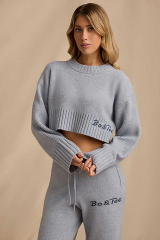 Cropped Knit Jumper