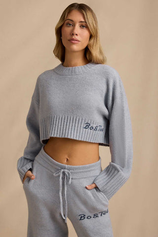 Cropped Knit Jumper