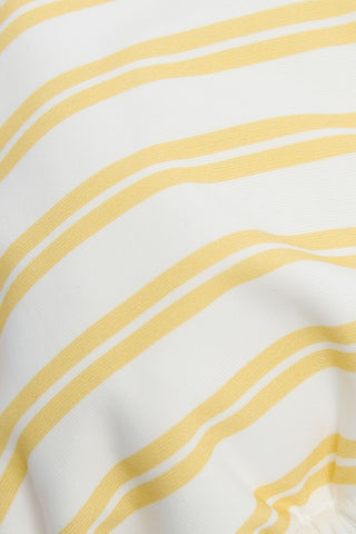 Striped Triangle Bikini Top