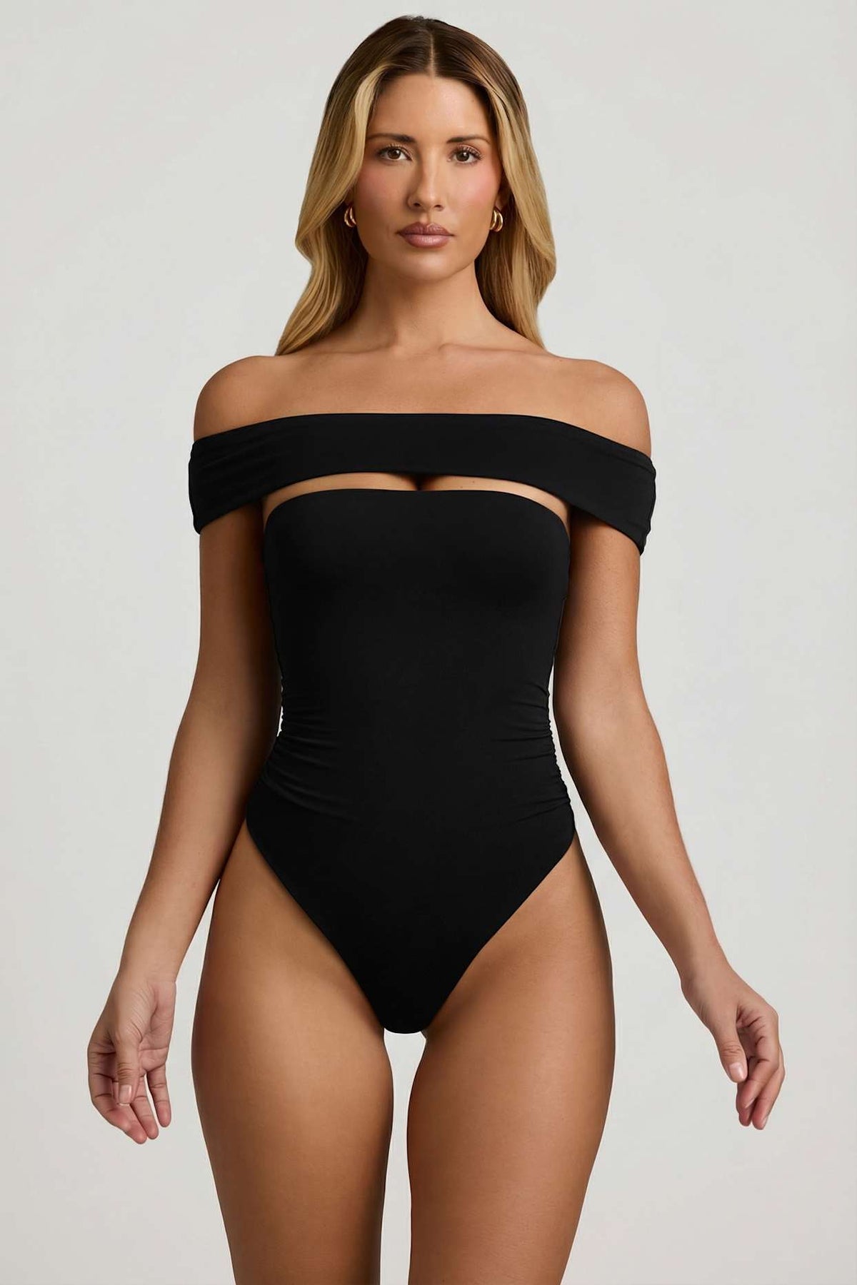Cut Out Off Shoulder Bodysuit