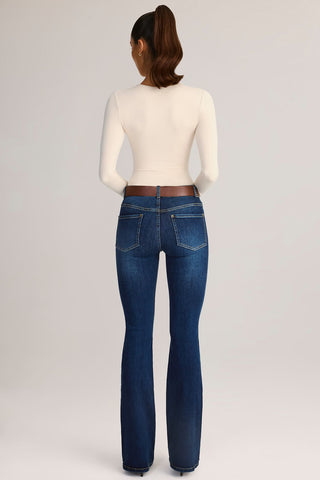 Flared Denim Jeans