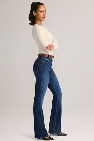 Flared Denim Jeans